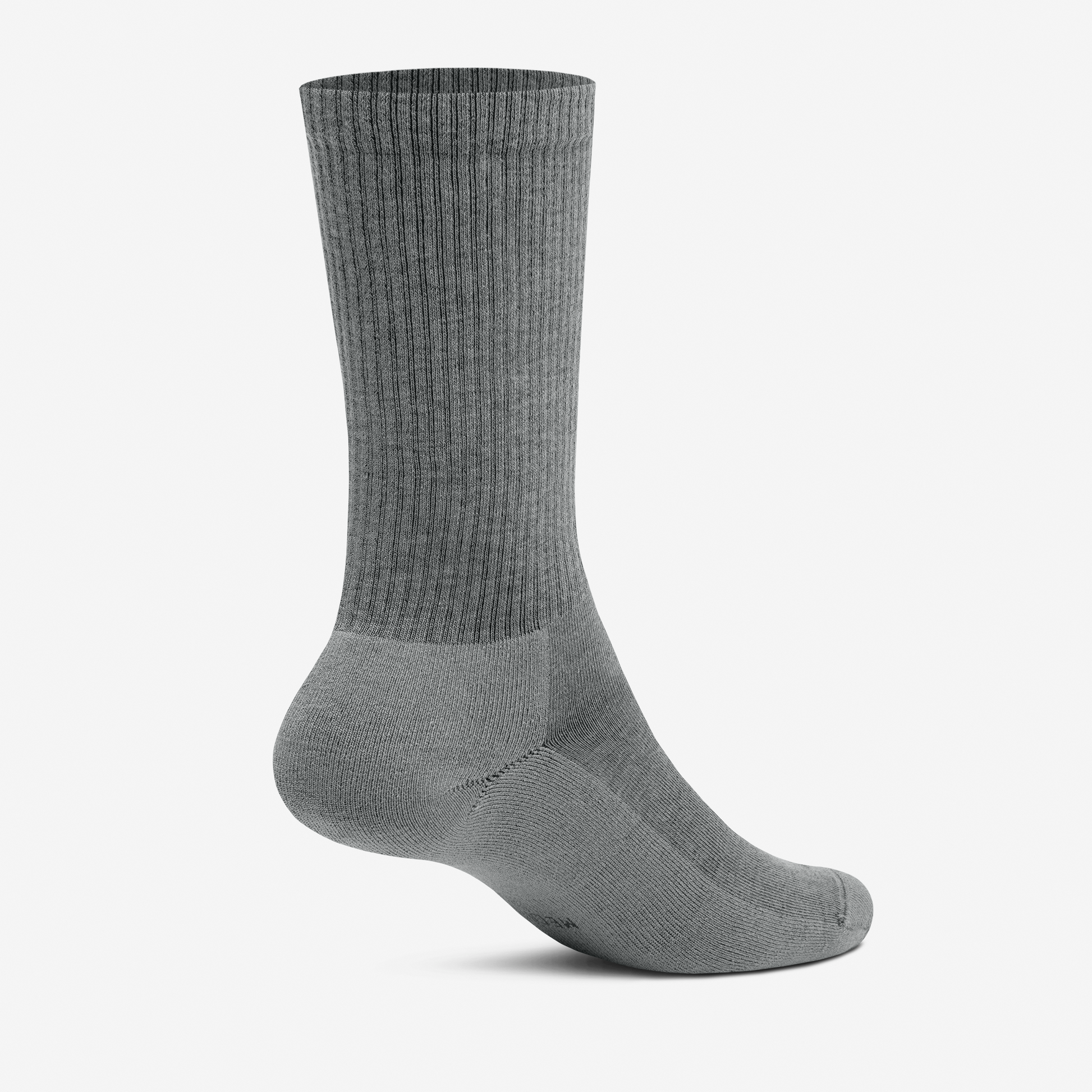Anytime Crew Sock - Medium Grey