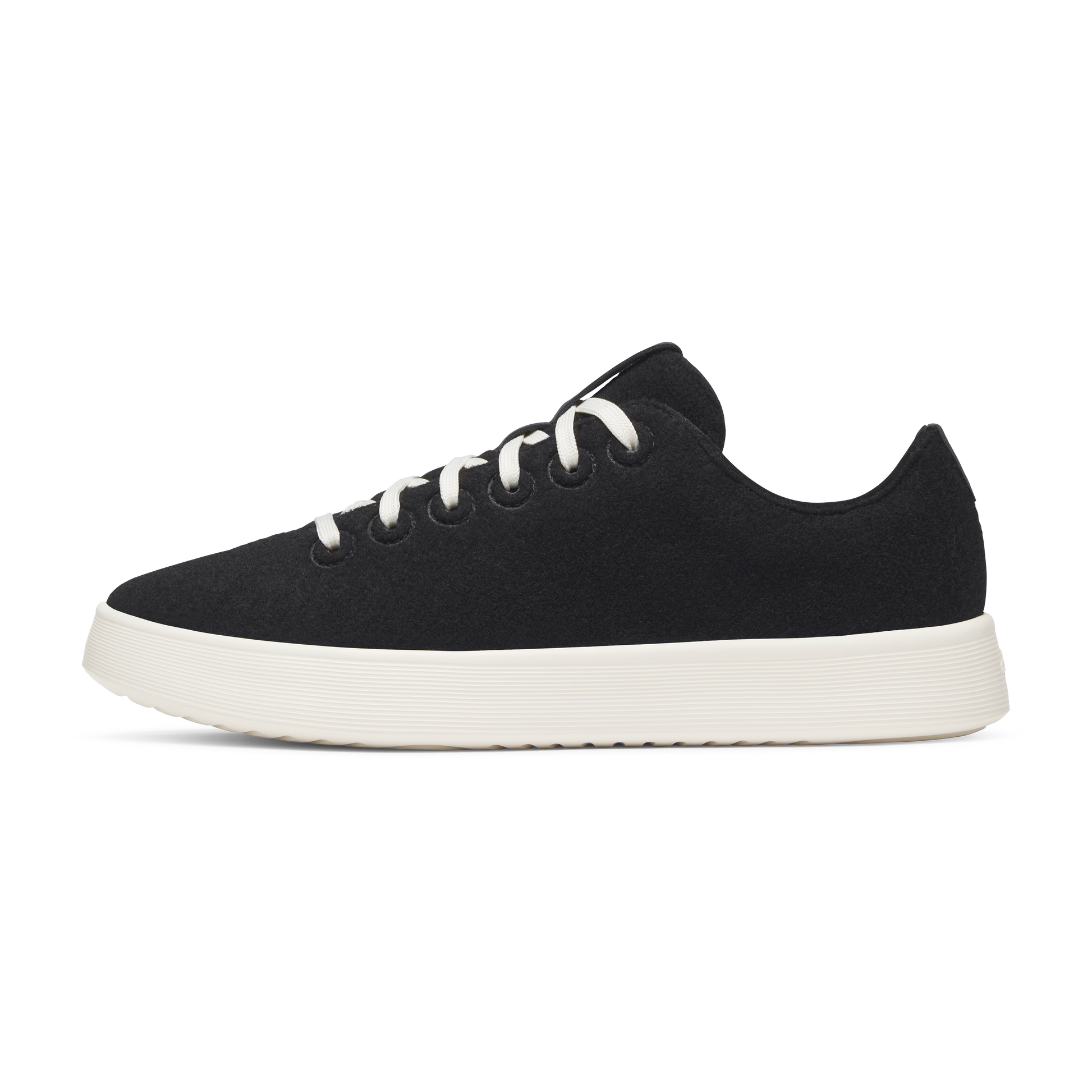 Men's Wool Cruiser - Natural Black (Natural White Sole)