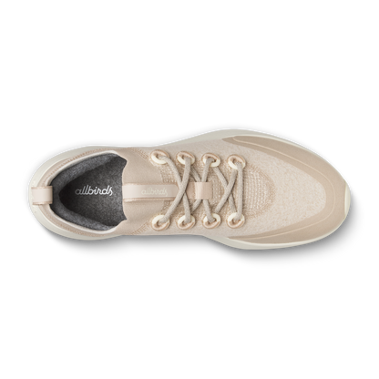 Men's Wool Strider - Rugged Beige (Natural White Sole)