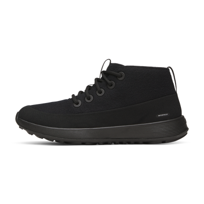 Men's Wool Runner NZ Mid Waterproof - Natural Black (Natural Black Sole)