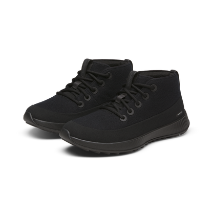 Men's Wool Runner NZ Mid Waterproof - Natural Black (Natural Black Sole)
