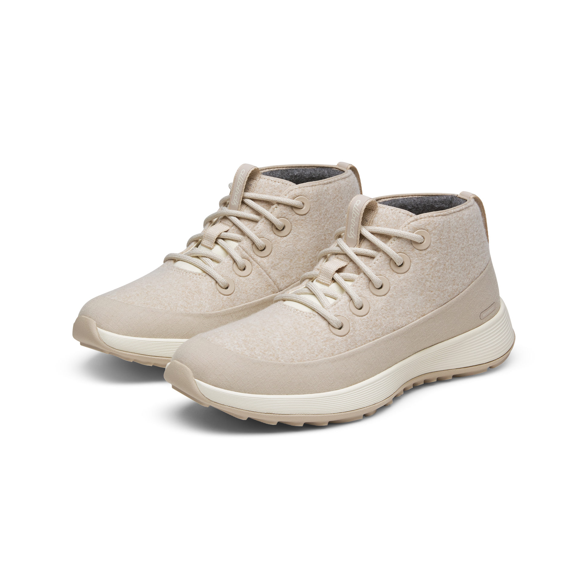 Women's Wool Runner NZ Mid Waterproof - Stony Cream/Rugged Beige (Stony Cream Sole)