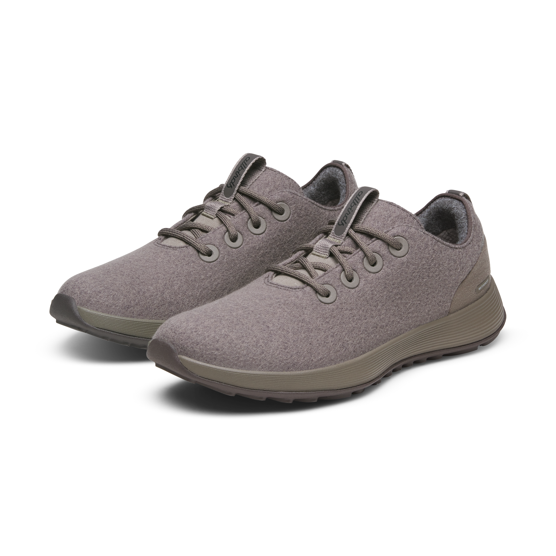 Men's Wool Runner NZ Waterproof - Weathered Brown (Weathered Brown Sole)