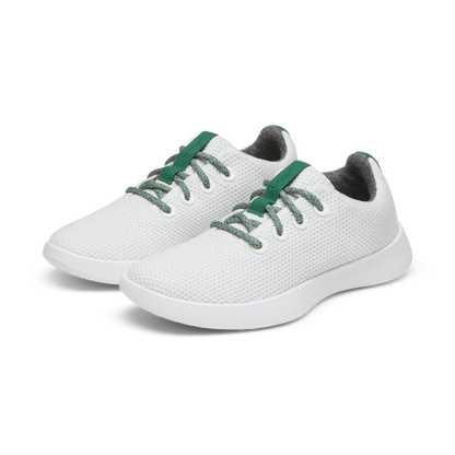 Men's Tree Runner NZ - Blizzard/Verdant Green (Blizzard Sole)