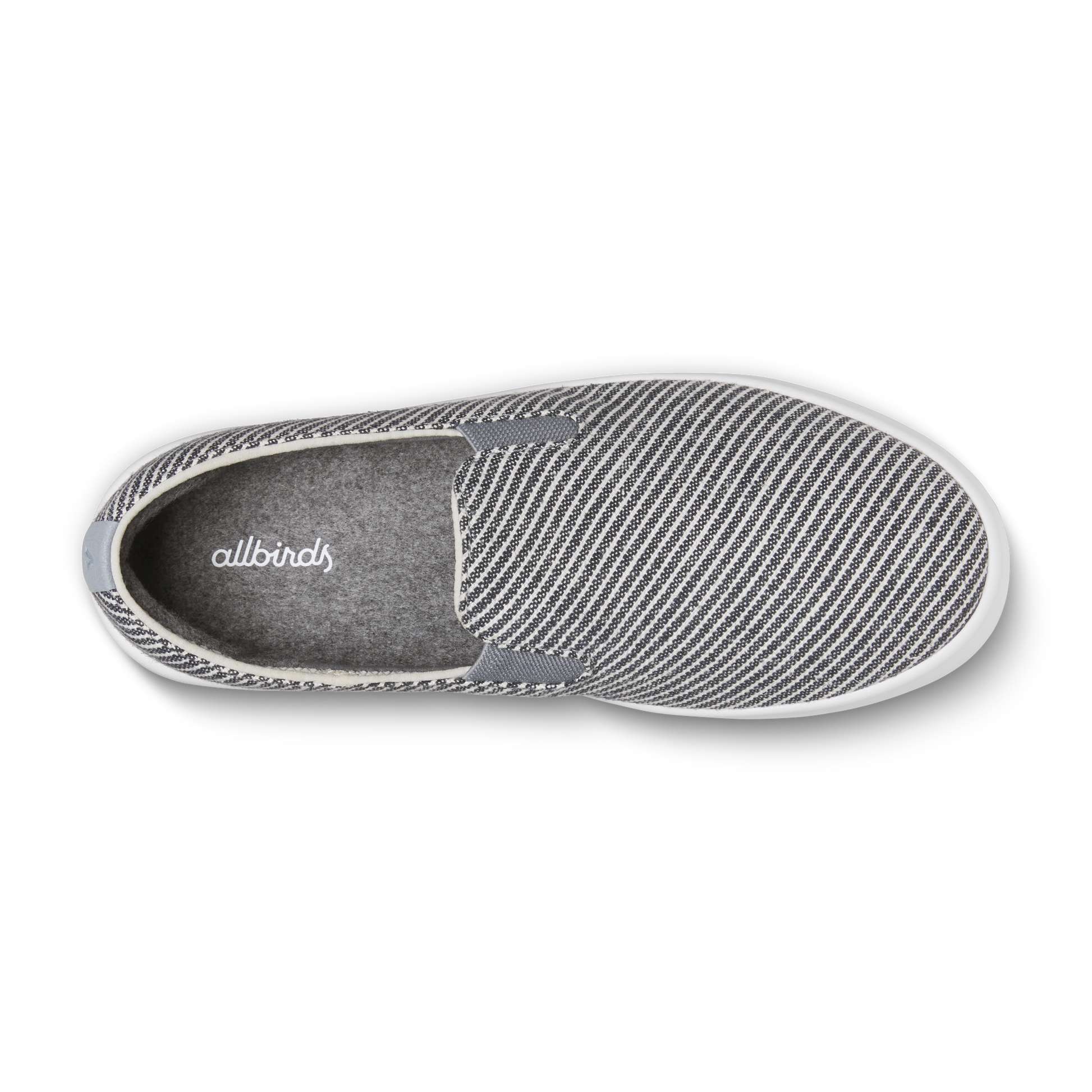 Women's Canvas Cruiser Slip On - Deep Navy Stripes (Blizzard Sole)