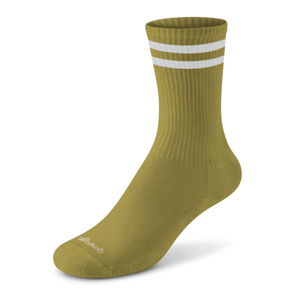 Anytime Crew Sock - Ochre (Blizzard Sole)