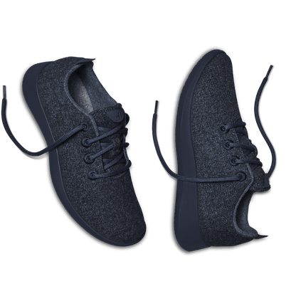 Men's Wool Runners - Savanna Night (Navy Sole)