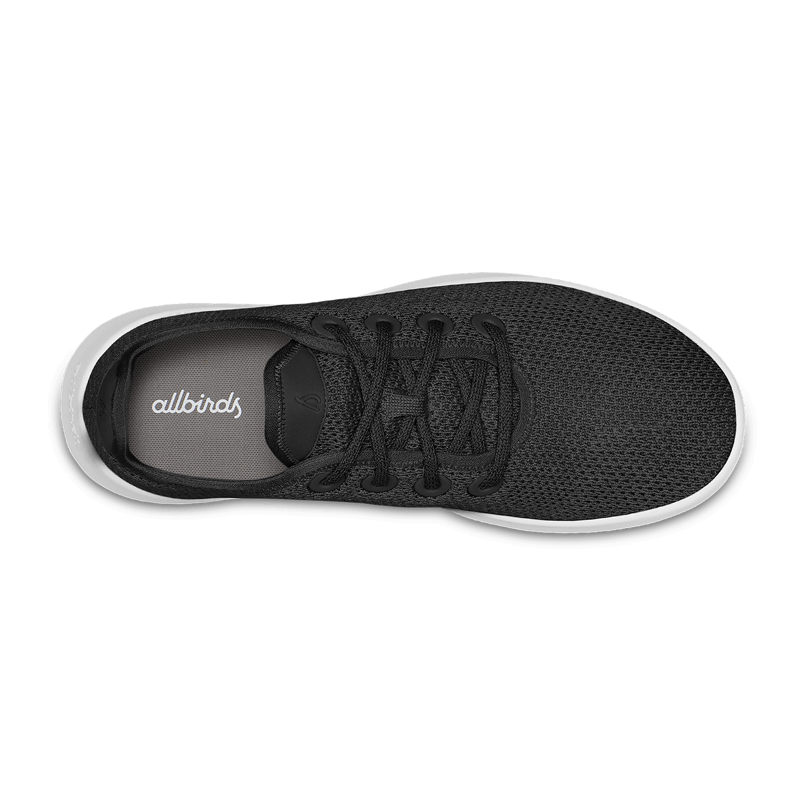 Men's Tree Runner - Jet Black (White Sole)
